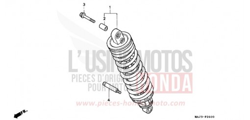 KISSEN, HINTEN ST1100AV de 1997